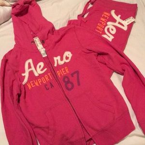2 piece sweat suit